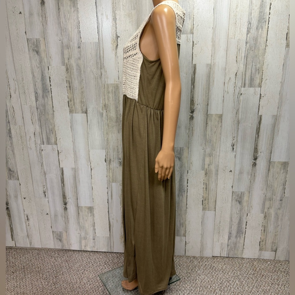 Cal Style Crochet Top Maxi Dress - Picture 4 of 8